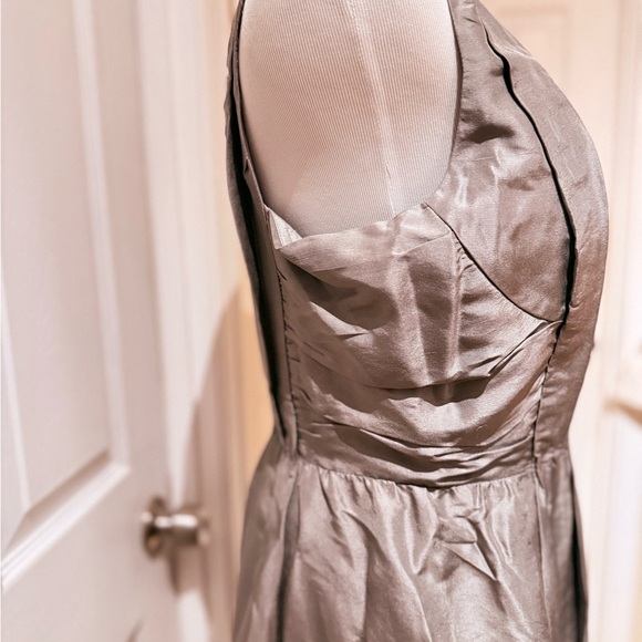 Banana Republic Shimmering Gray Mini Dress - Picture 4 of 11